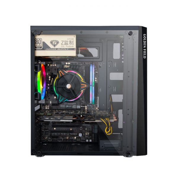 GOLDEN FIELD XH8 ATX Gaming Casing - Image 3